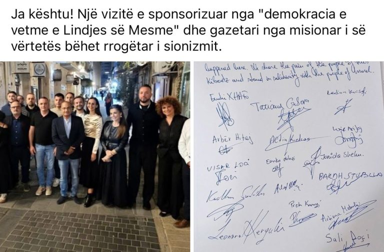 Skandal në media: Gazetarë shqiptarë vizitojnë Izraelin ndërkohë që Gaza përballet me gjenocid Skandal në media: Gazetarë shqiptarë vizitojnë Izraelin ndërkohë që Gaza përballet me gjenocid
