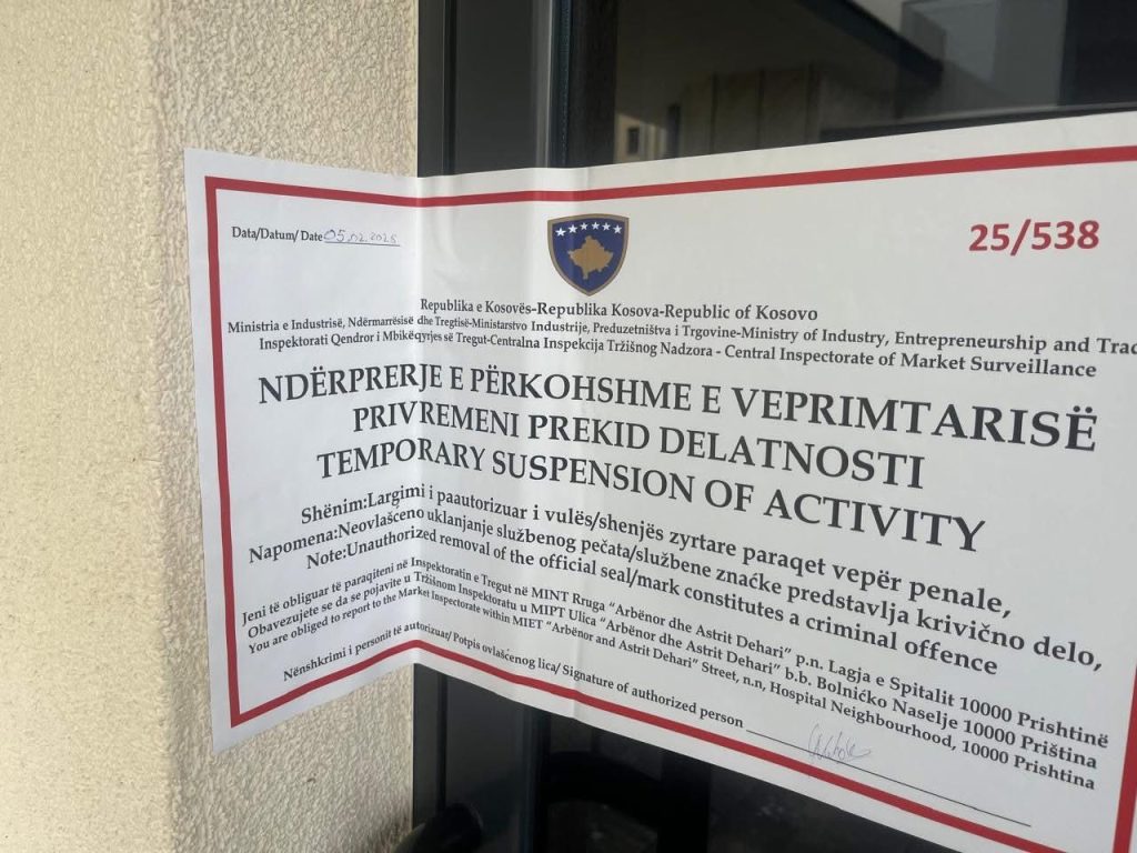 Inspektorati i tregut mbyll 26 motele dhe villa në një aksion të gjerë inspektues Inspektorati i tregut mbyll 26 motele dhe villa në një aksion të gjerë inspektues