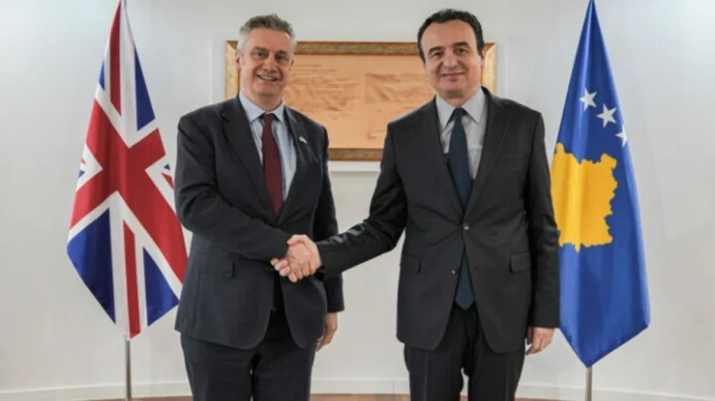 Takimi i parë pas formimit të qeverisë: Kurti dhe Hargreaves diskutojnë për thellimin e bashkëpunimit